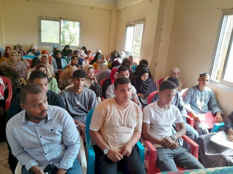 ختام  فعاليات اللقاءات التوعوية لجامعة جنوب الوادى بمحافظة قنا