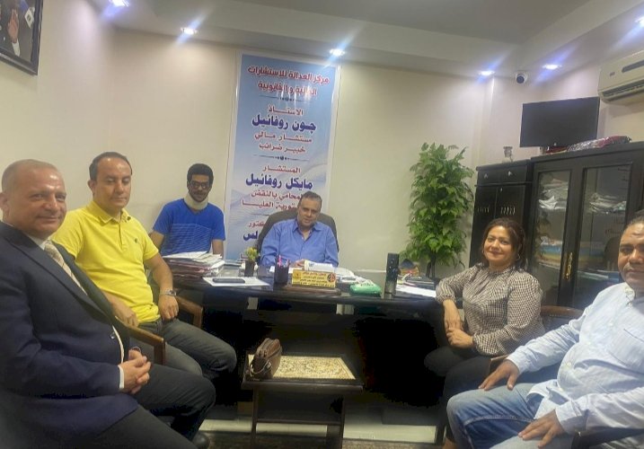 اجتماع تنظيمي بحزب مصر القومي