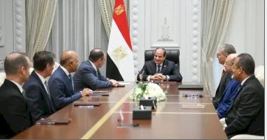 السيسى يؤكد لـ"أباتشي" الأمريكية: حرص الدولة على تعزيز وزيادة الاستثمارات فى الطاقة