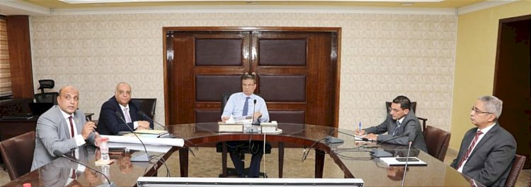 "فاروق"يتابع مع "شوقي" الموقف التنفيذي للمشروعات الزراعية بسيناء