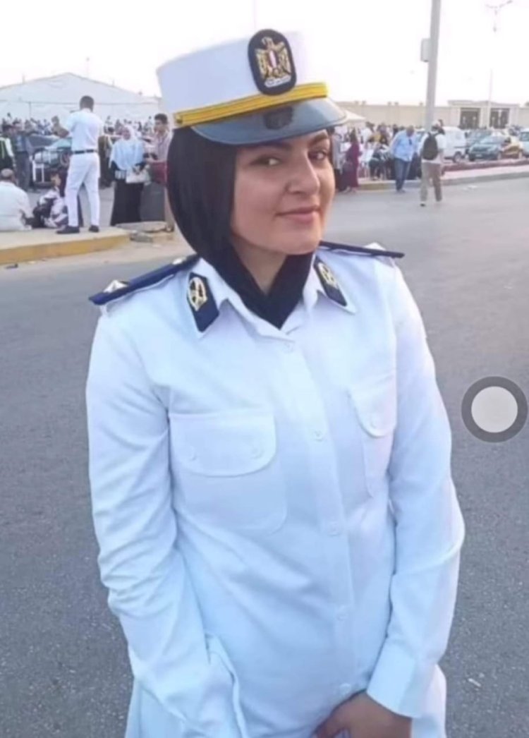 مليار مبروك للملازم اول سلسبيل هشام رفعت متولي