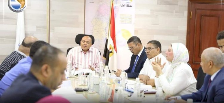 قرارات هامة لمجلس إدارة شركة مياه الشرب بالمنيا
