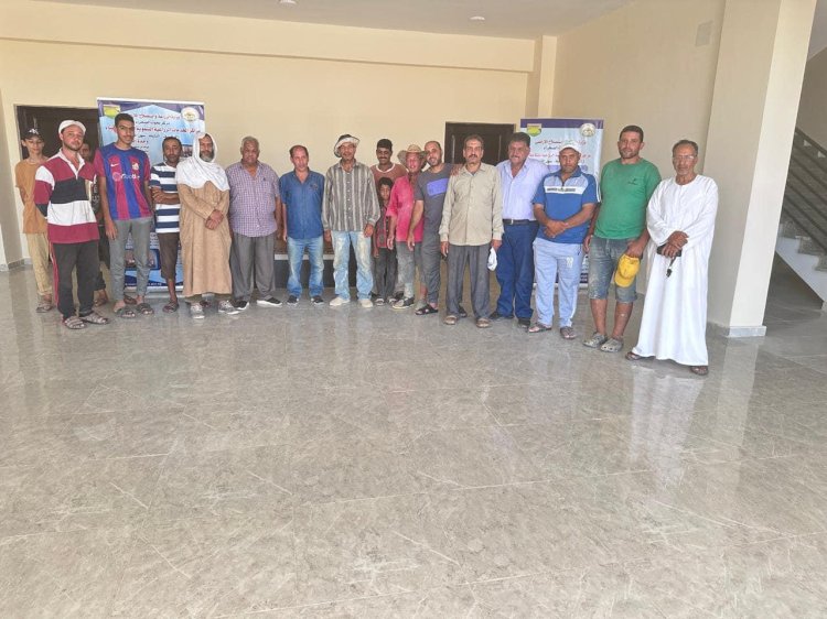 الزراعة: حصاد الانشطة البحثية والارشادية والخدمية والميدانية لمركز بحوث الصحراء خلال يولية الماضي