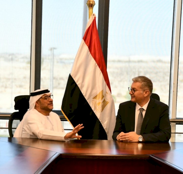 "بدوي"يستقبل رئيس الفجيرة الاماراتية لتعزيز التعاون البترولي