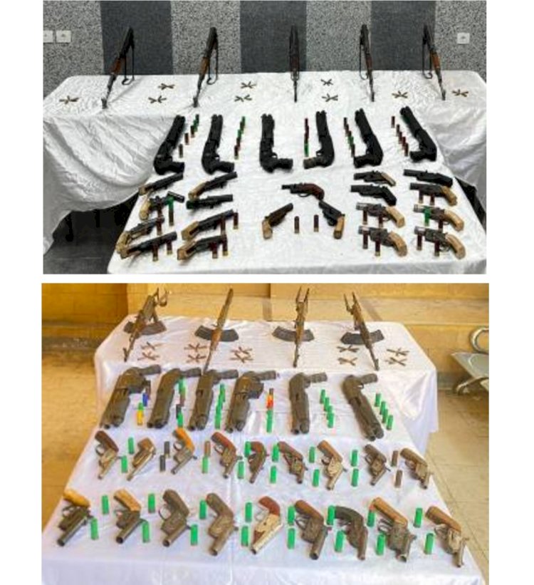 ضبط تجار الاسلحة والمخدرات والهاربين من احكام بثلاثة محافظات