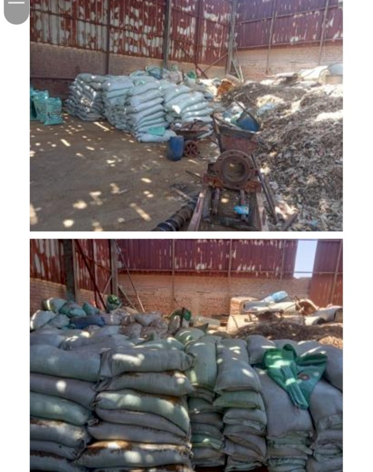 ضبط مصنعين لانتاج الاعلاف الحيوانية المغشوشة والعلامات التجارية المقلدة