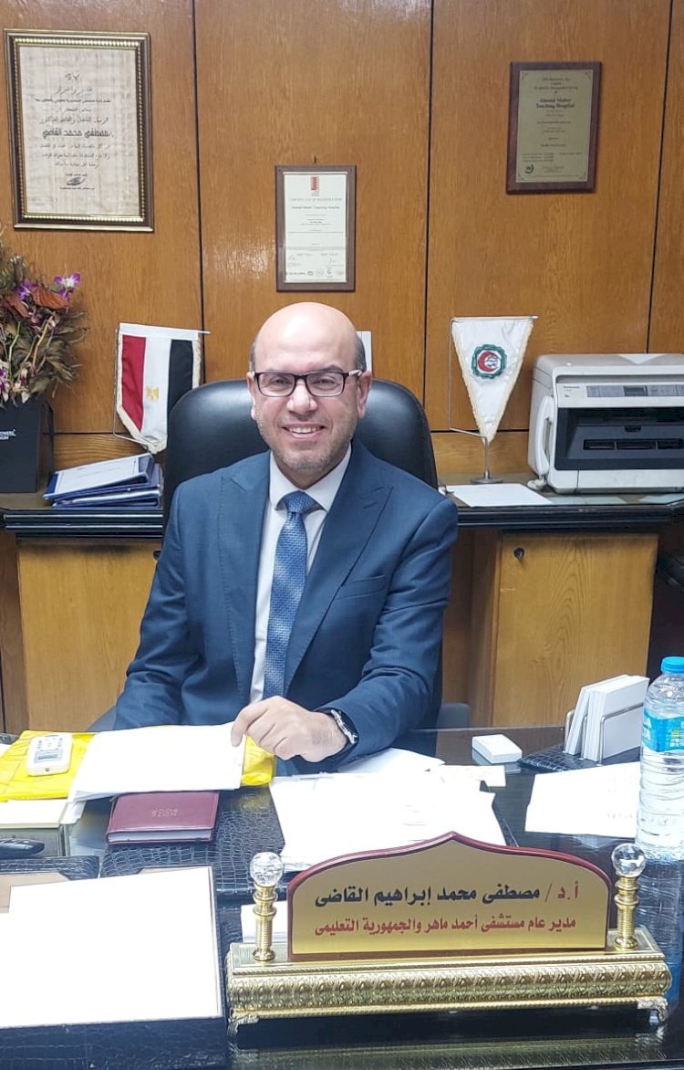 شكر وتقدير للدكتور مصطفى القاضى