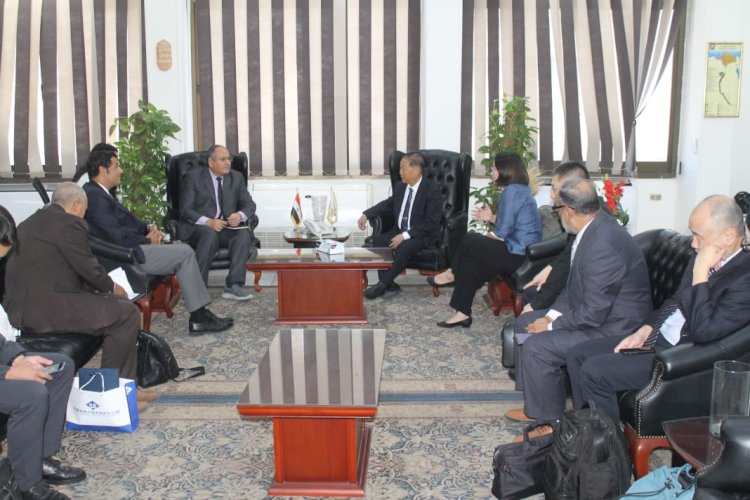 "الزراعة" البحوث الزراعية يستقبل وفد علمي صيني لبحث فرص التعاون في البحوث  التطبيقية والاعلاف غير التقليدية