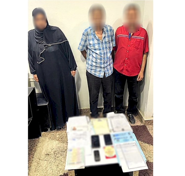 القبض علي اخطر تشكيلات تزوير المحررات الرسمية بالجيزة