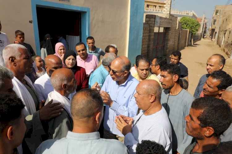 كدواني يتابع مشروعات حياة كريمة بمركز ديرمواس ويوجه بتطوير مدرسة عبد العليم بك سمهان الابتدائية