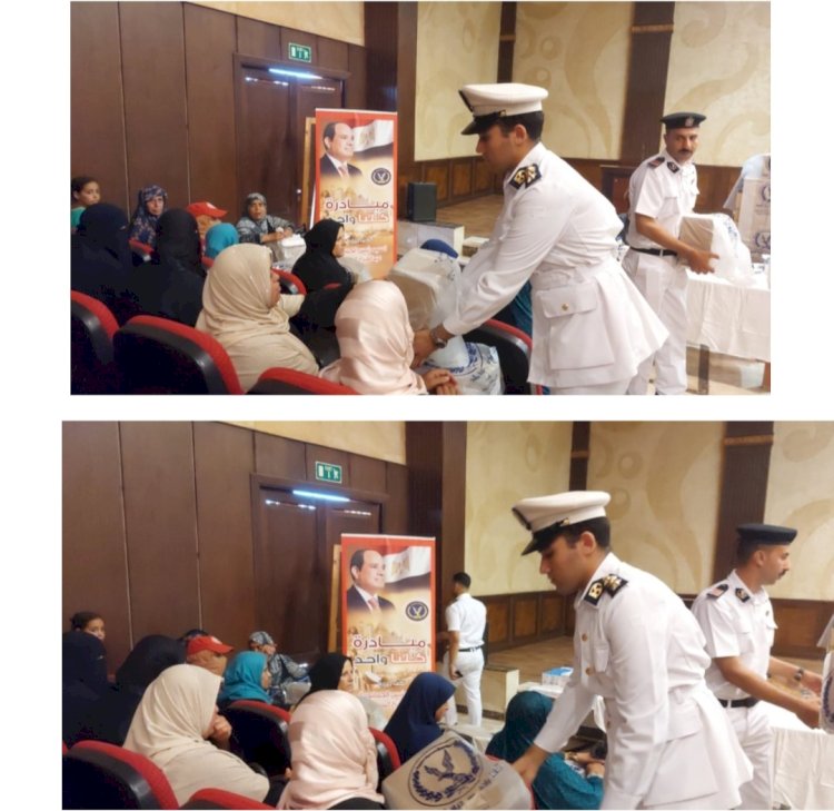 الداخلية تواصل مبادرة "كلنا معك في كل مكان"  وتوجه قوافل طبية وانسانية لشمال سيناء