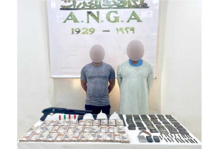 القبض علي متهمين بحوزتهما حشيش وايس باسوان