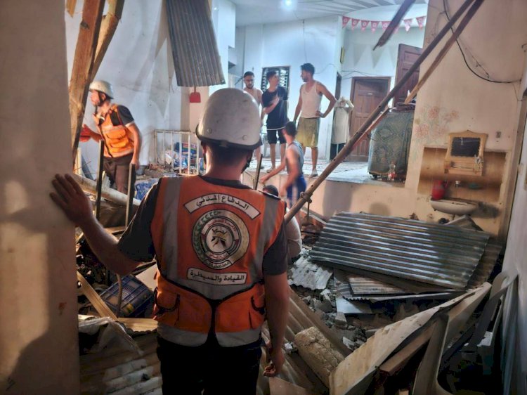 استشهاد 19 فلسطينيا من عائلات الدباكي وحمودة وأبو دقة في غزة