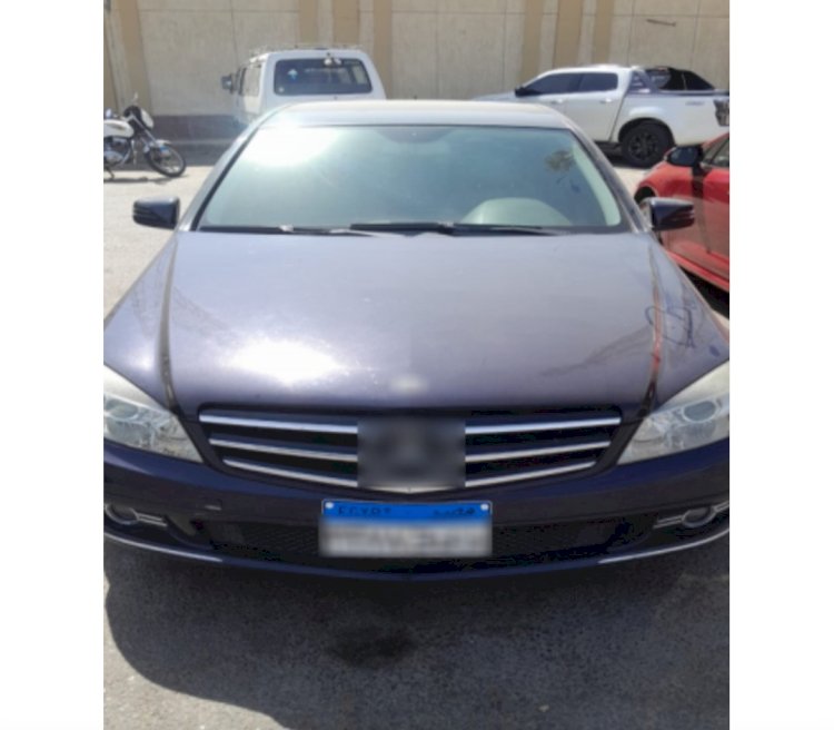 ضبط قائد سيارة طمس اللوحات المعدنية بالقاهرة