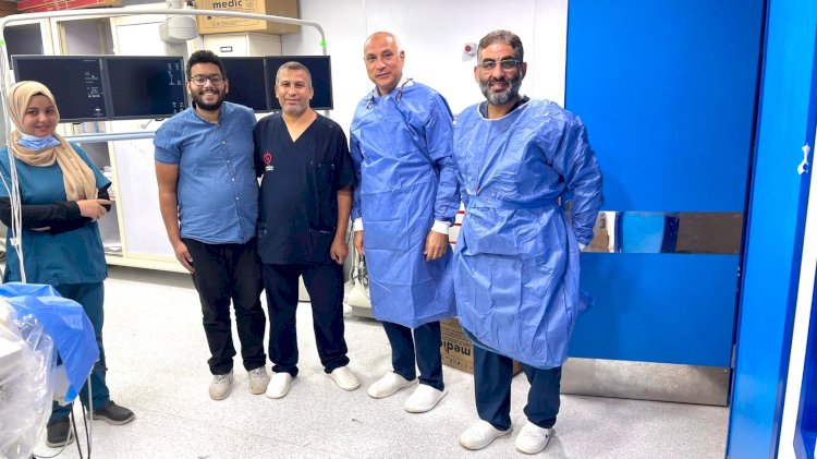 نجاح أول حالة تفتيت و شفط جلطة الشريان الرئوي بإستخدام القسطرة القلبية بمستشفي جامعة سوهاج