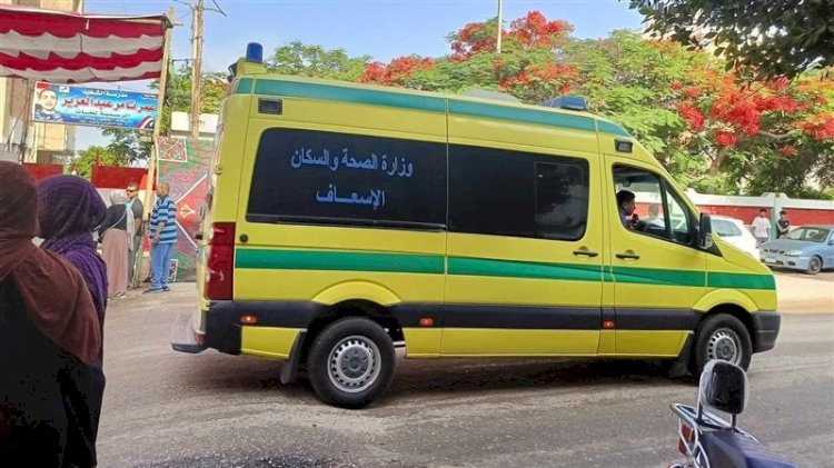 مصرع وأصابة ٢١ شخصا في انقلاب سيارة بالمنيا