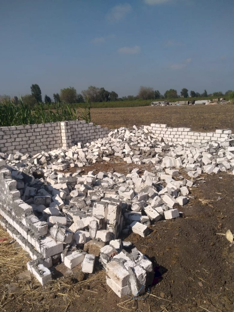 فاروق يتابع الحفاظ علي الرقعة الزراعية