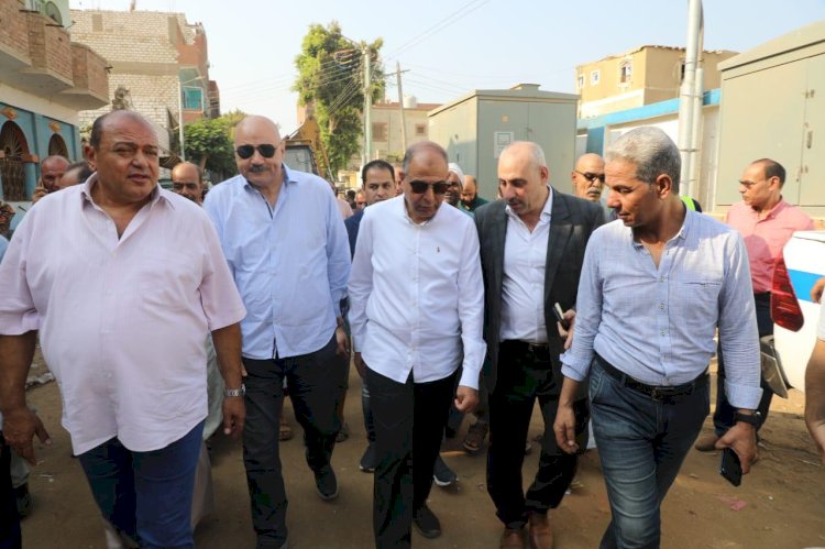 المنيا : بدء التشغيل التجريبى لمحطة مياه شارونة