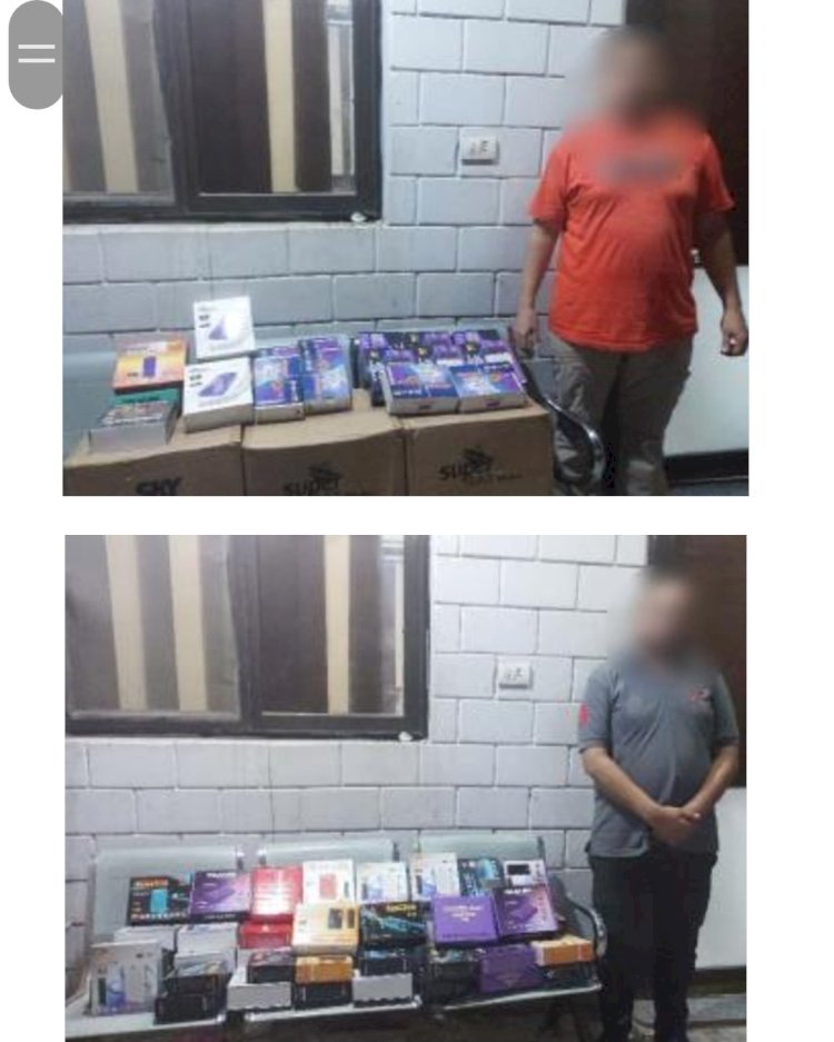 ضبط مالك محل اجهزة ريسيفر لقيامه ببيع الاجهزة العدة لفك شفرات القتوات الفضائية بدون ترخيص بالبحيرة
