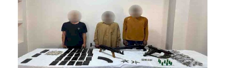 ضبط كميات كبيرة من الاسلحة والمخدرات باسوان والشرقية