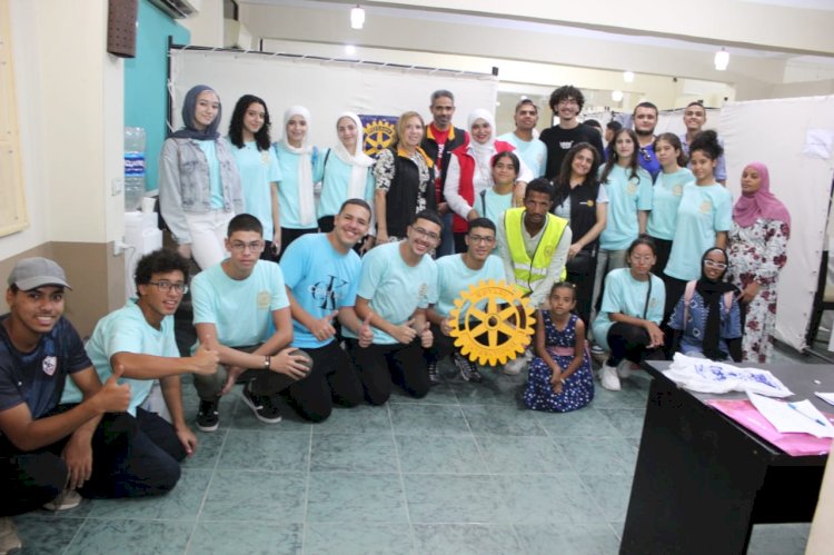 بالتعاون مع روتاري إيليت الغردقة : مؤسسة اشراف الخير تنفذ قافلة طبية بالمدينة