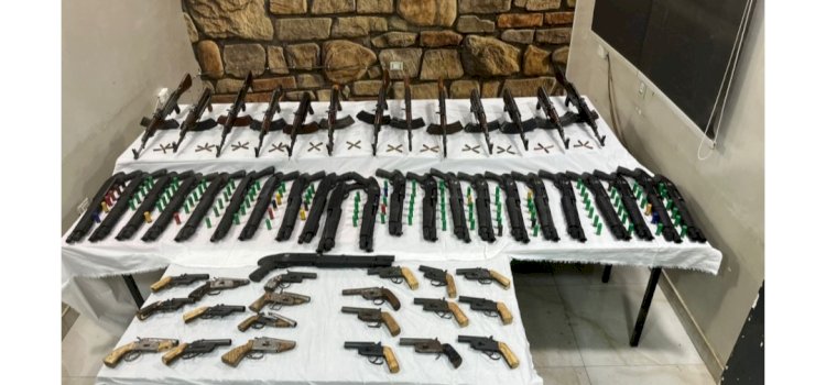 ضبط مخدرات واسلحة باسوان ودمياط واسيوط