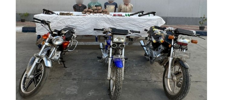 مصرع تاجر مخدرات وضبط ٤ أخرين بعد تبادل اطلاق الرصاص بدمياط