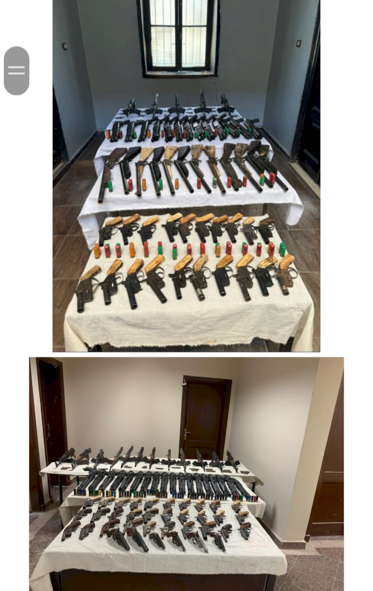 القب علي ٧١ متهم باسيوط واسوان ودمياط وبحوزتهم اسلحة متنوعة