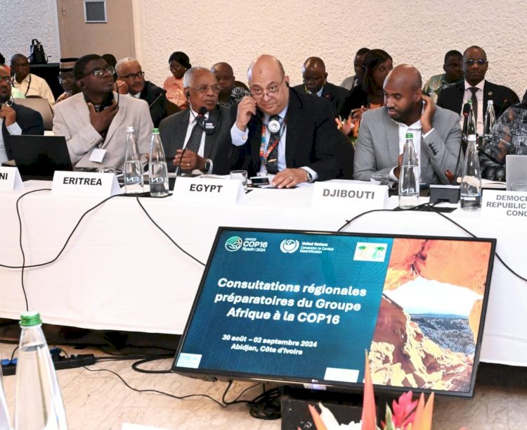 بحوث الصحراء يمثل مصر في الاجتماعات التحضيرية للافارقة لمكافحة التصحر