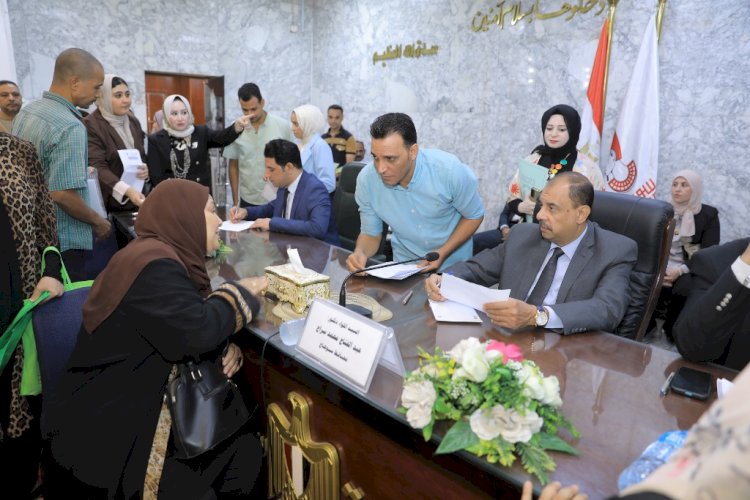 سراج يحل مشاكل ٣٣٠ مواطن سوهاجي في اللقاء الجماهيري الاسبوعي