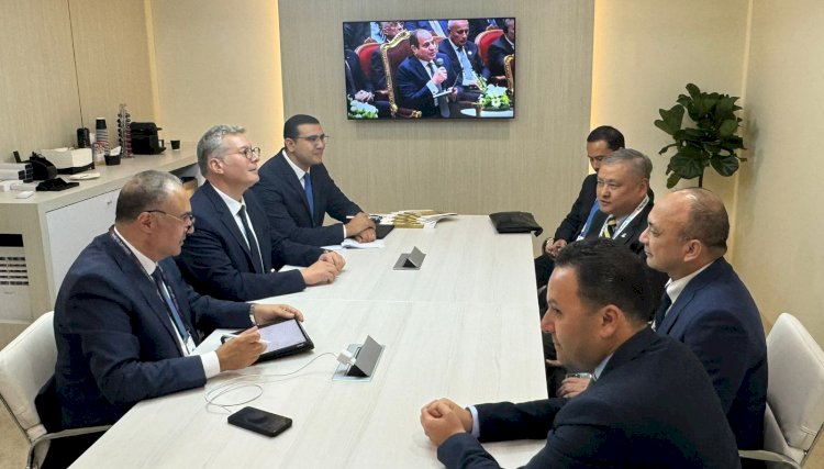 بدوي يبحث مع بتروناس الماليزية خططها الاستثمارية في مصر