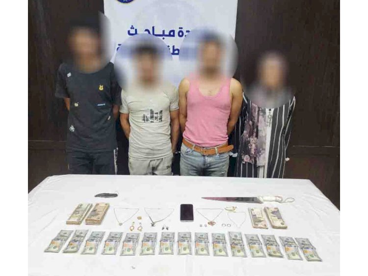 القبض علي  مرتكبي سرقة اجنبي بالجيزة