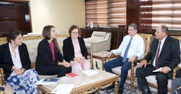 فاروق يبحث مع سيسل الاستثمار الزراعي