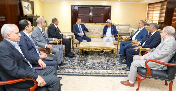 "فاروق والحكير" يبحثان تعزيز الاستثمارات الزراعية المصرية السعودية