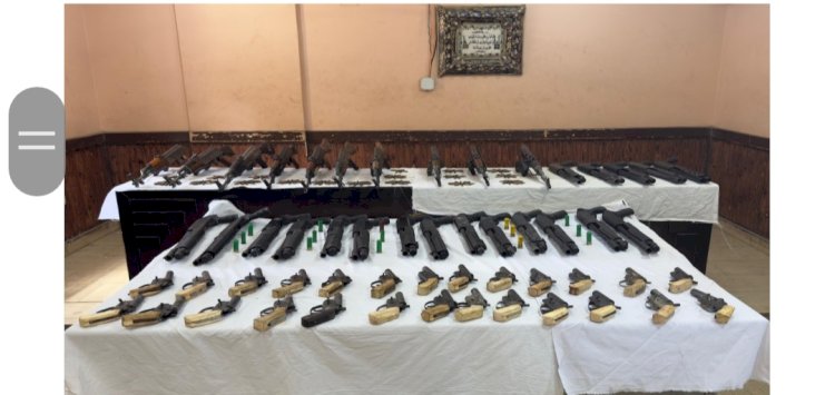 ضبط الخارجين علي القانون باسوان واسيوط ودمياط