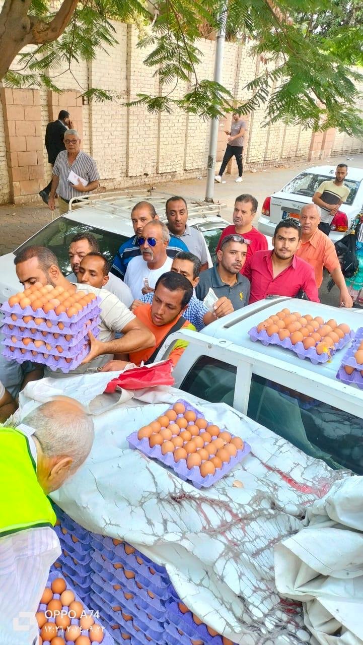 في اطار مبادرة "بداية" منافذ متحركة لبيع بيض المائدة باسعار منخفضة