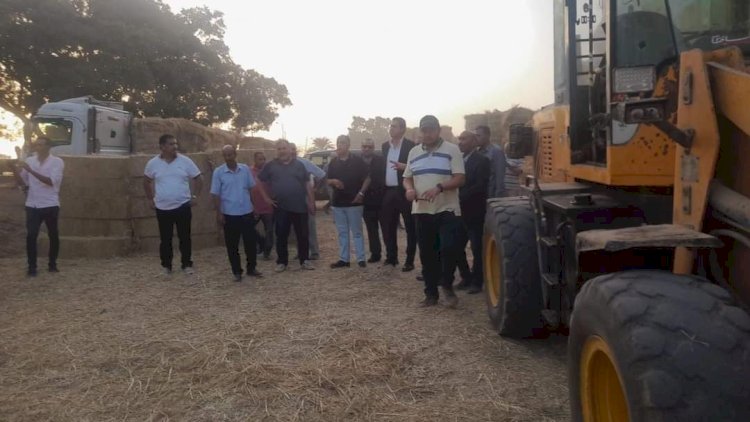 جمع وتدوير ٤٢٦ الف طن من قش الارز في ٥ محافظات