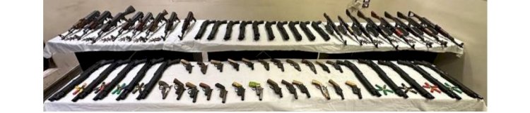 ضبط تجار الاسلحة باسيوط ودمياط واسوان