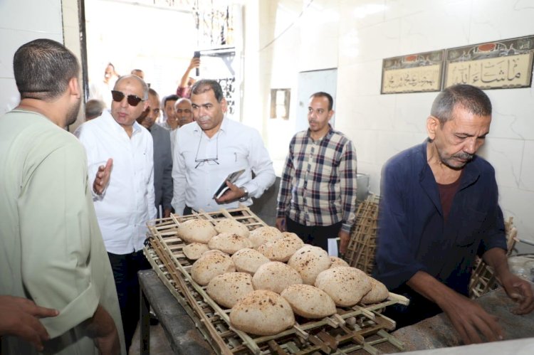 ضبط 20 مخالفة تموينية فى حملات على الأسواق بقيادة محافظ  المنيا