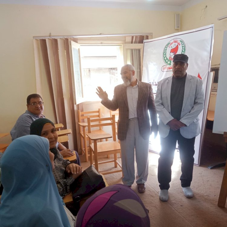 التنظيم والإدارة بسوهاج تواصل مشاركتها بالمبادرة الرئاسية "بداية"