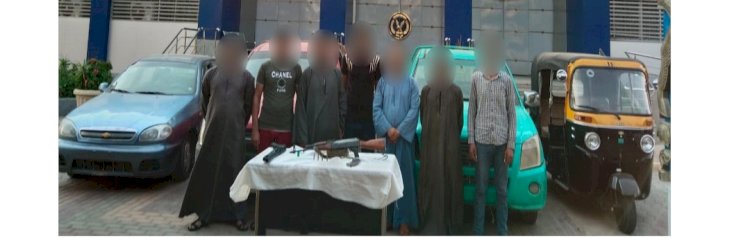 القبض علي مرتكبي السرقات المتنوعة