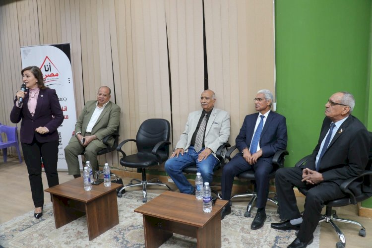 قيادات  قنا ومحاربيها القدماء فى احتفالات جمعية أنا مصرى بانتصارات أكتوبر المجيدة