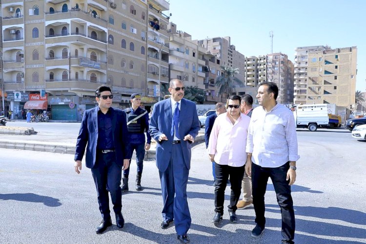 محافظ سوهاج يتابع توسعة الكورنيش الغربي"المرحلة الثانية"