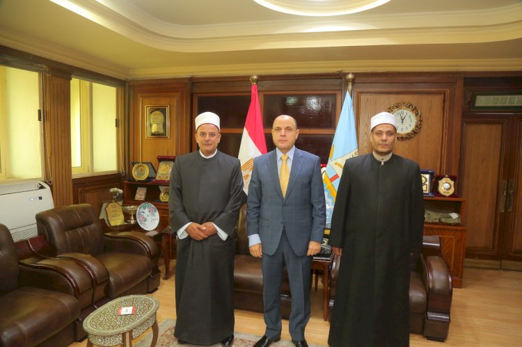 محافظ كفرالشيخ يستقبل وكيل وزارة الأوقاف الجديد