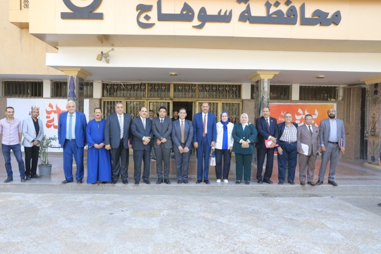 سراج يعقد اجتماع مع اعضاء مجلس النواب  لمناقشة مايهم المواطن السوهاجي