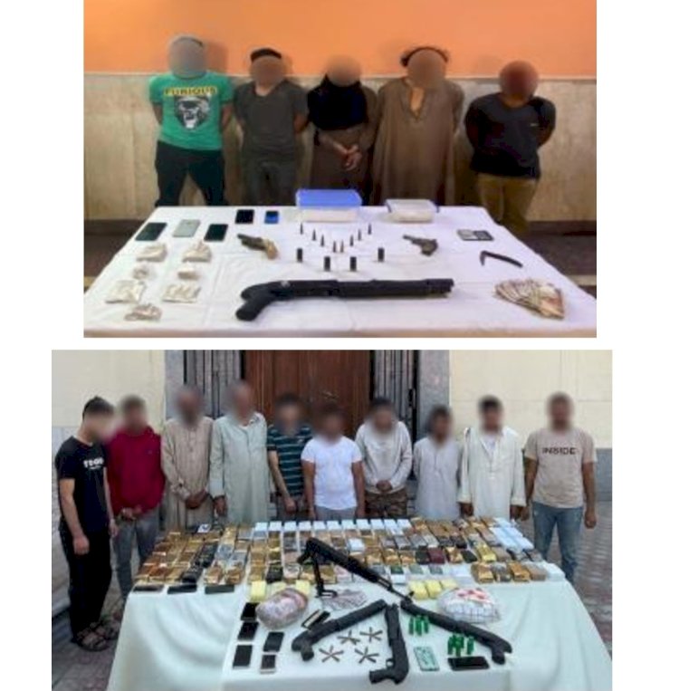 ضبط مخدرات قيمتها ٣٠ مليون جنيه بأربعة محافظات