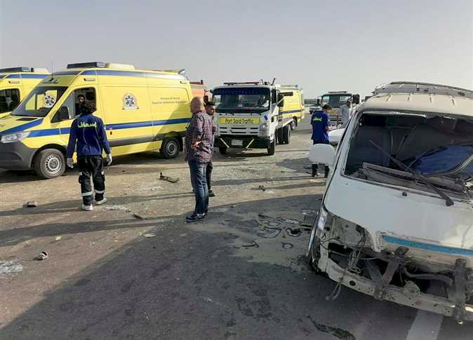 إصابة 5 أشخاص في حادثي سير بالمنيا