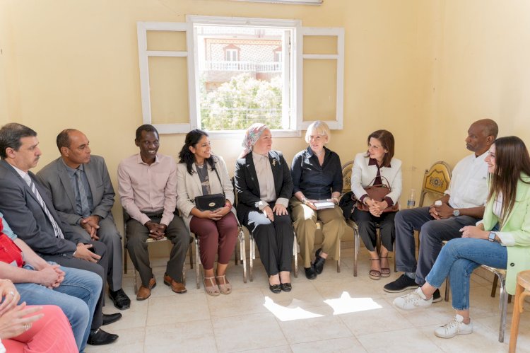 "مودة"يستقبل وفد الوكالة الأمريكية للتنمية الدولية بالفيوم