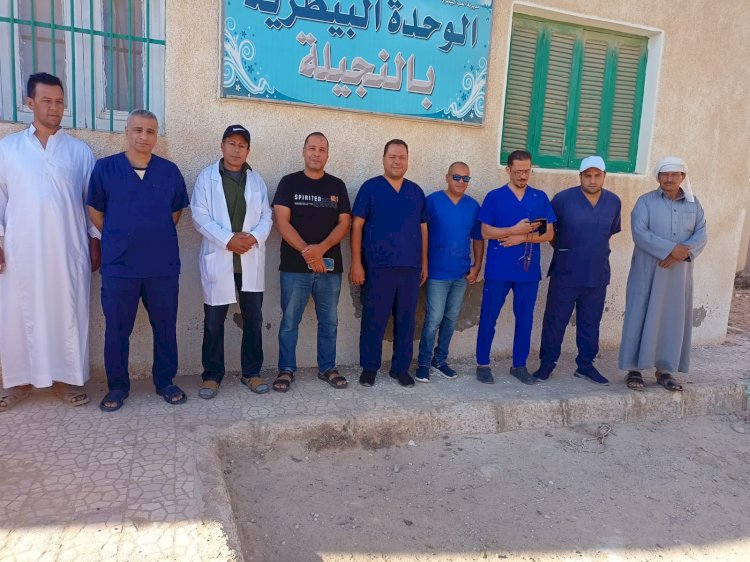 الزراعة تطلق قافلة بيطرية مجانية بالتعاون مع مصر الخير بمطروح