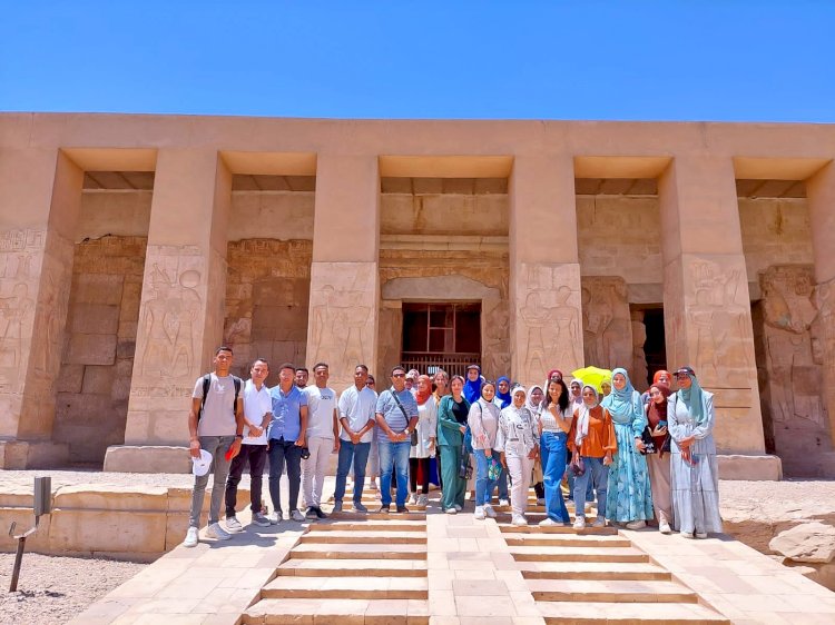 سوهاج علي الخريطة السياحية المصرية